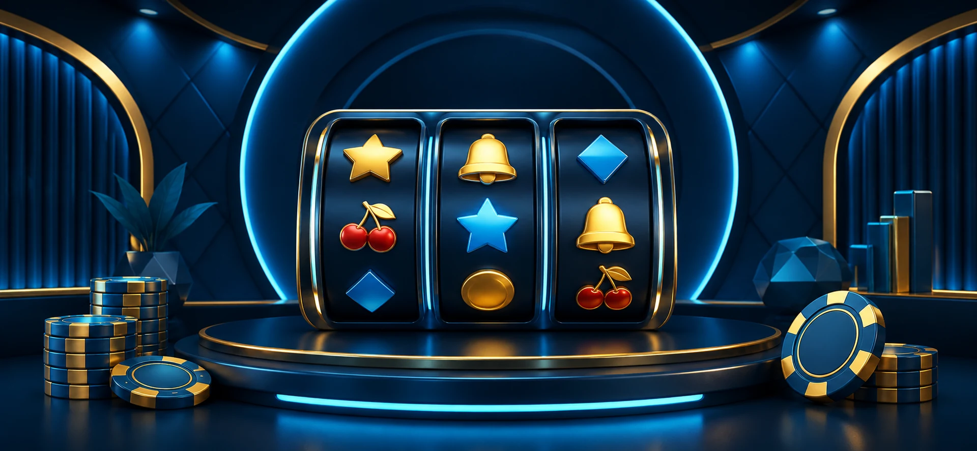 Generic casino-style gaming illustration